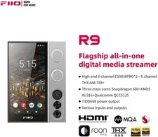 FiiO R9 All-in-one Desktop Streamer, DAC, & Headphone Amplifier with RM3 Remote