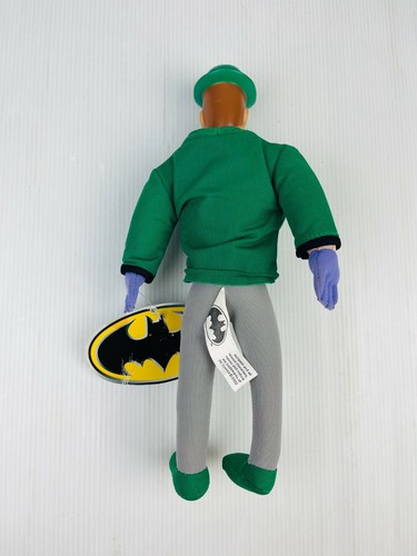 Hunter Leisure 2002 Batman The Riddler Plush Figure With Vinyl Head - Picture 5 of 10
