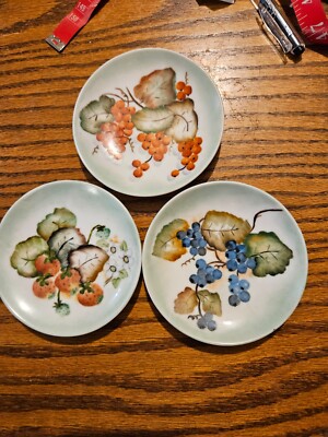 decorative hanging 4 inch plates withfruit | eBay