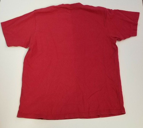 Unisex Carthartt Red T Shirt Medium Established 1889 The Definition of Tough - Picture 12 of 12