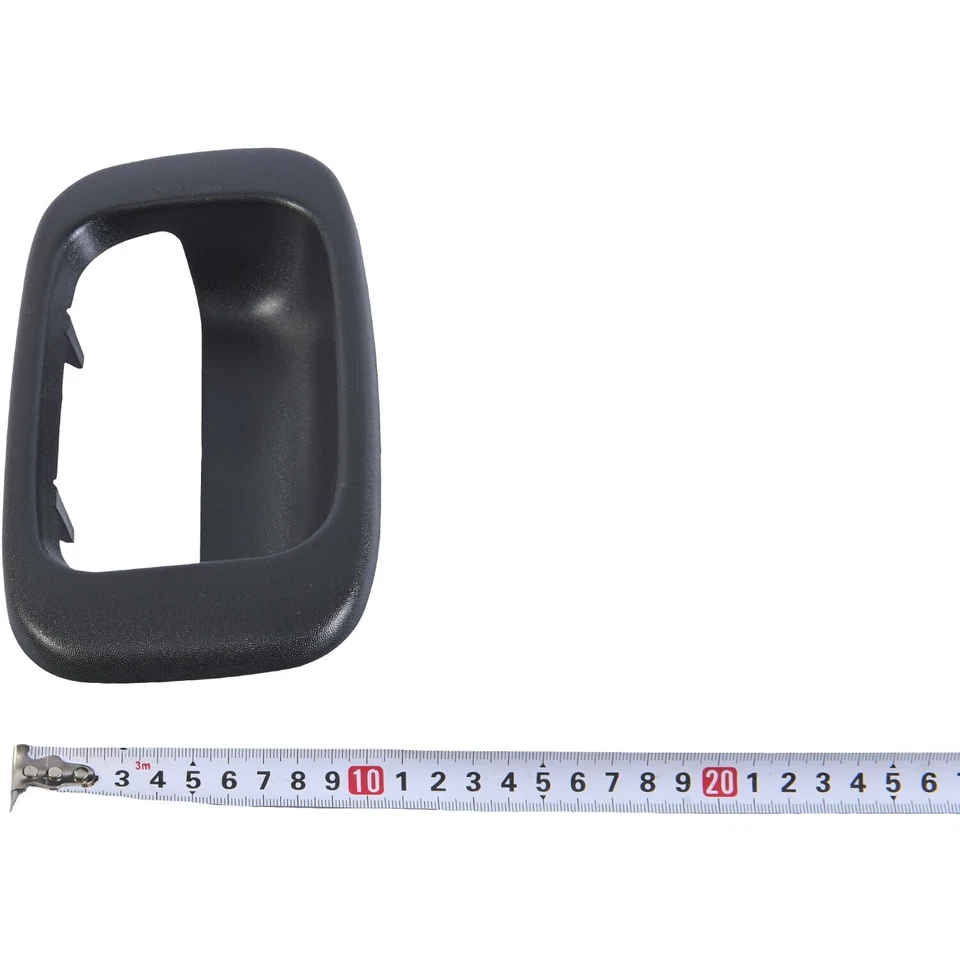 Tailgate Handle Latch & Bezel Trim w/ Rod Clips for Chevy Silverado GMC Sierra - Image 2 of 4