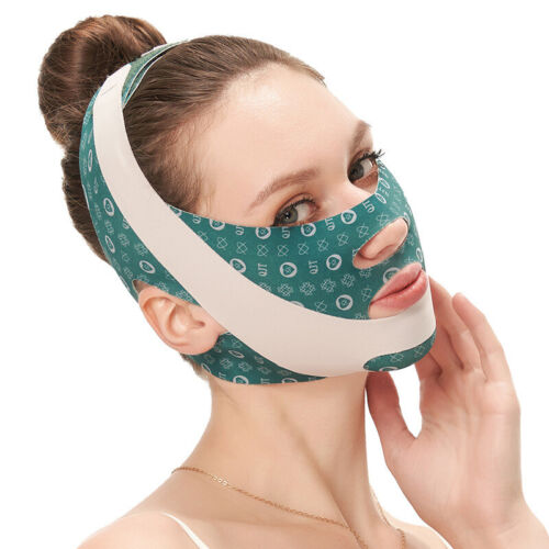 Adjustable V Face Bandage Lift Up Belt Facial Skin Care Tool Face Lifting Tap F1 - Afbeelding 1 van 11