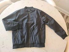 Men's Bomber Jacket Thermal Padded Lined Winter Work Casual Coat Outwear XL NWOT