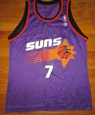 KEVIN JOHNSON Champion vintage 1990s Phoenix Suns Basketball Jersey Sz 40 EUC