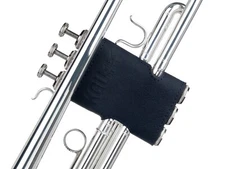 Trumpet Valve Guard KGUBrass. Genuine Leather. Black color