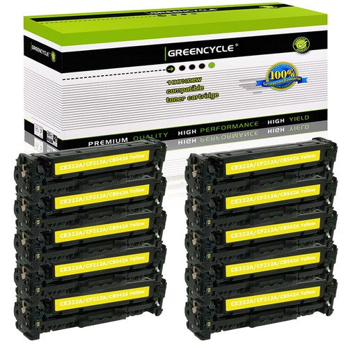 10 CF212A YL Toner Cartridge Fit For HP 131A LaserJet Pro 200 Color M251n M251nw