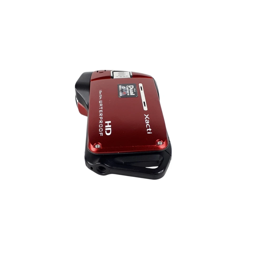 Sanyo Xacti VPC-CA9 Waterproof HD Dual 9MP 60x Zoom Camcorder Untested E5836 - Image 4 of 4