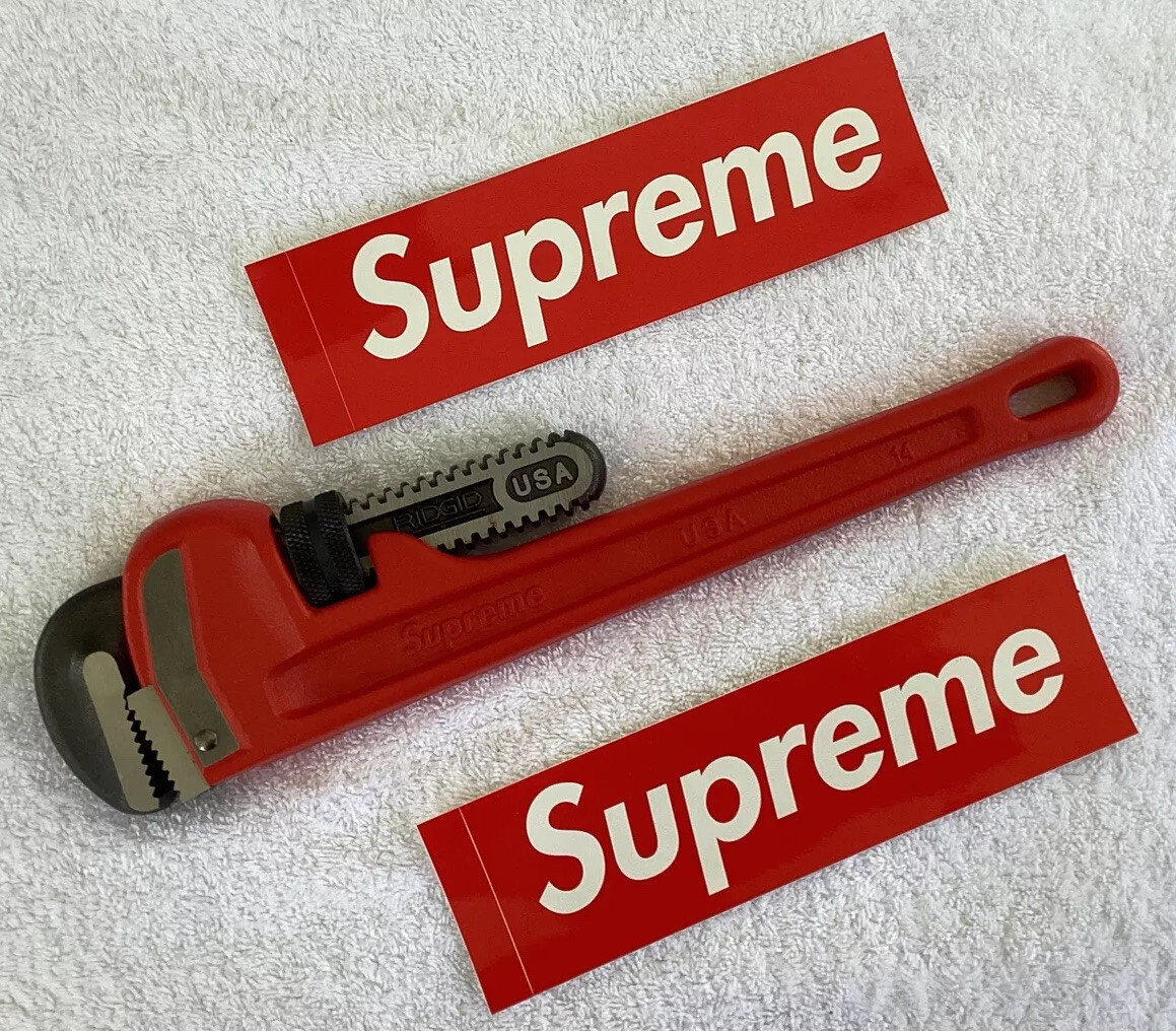 小物 supreme ridgid pipe wrench Supreme x Rigid Pipe Wrench Red FW20A19 | eBay