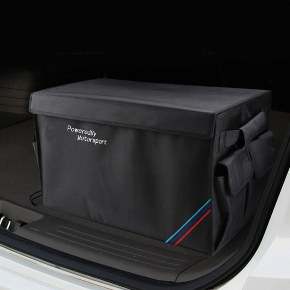 Bmw trunk organizer box deals