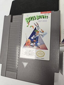 The Bugs Bunny Crazy Castle NES ( 1989) w/ Box, Cart & Foam Insert. No Manual 