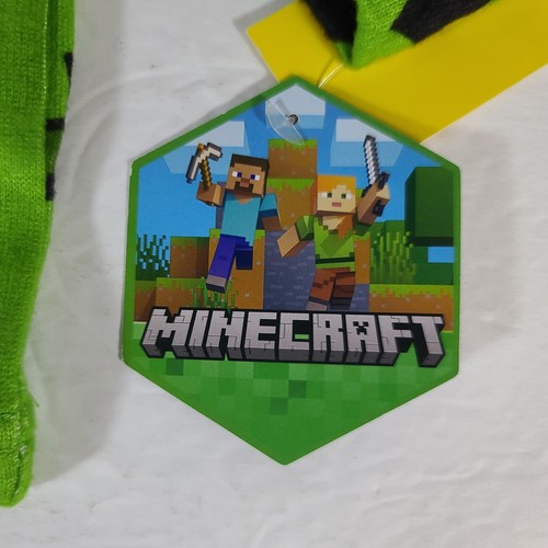 Minecraft Boy's 2 Piece Long Sleeves Pajama PJ Sleepwear Set Size 4 Green - Picture 8 of 9