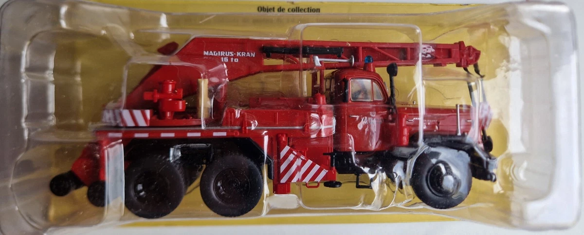 Magirus Jupiter 1964 Rojo 1:43 – Modelo 6x6 de IXO Models, coche de