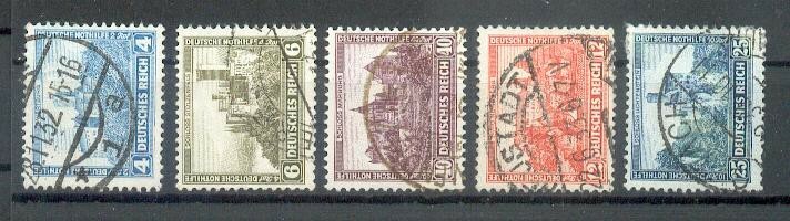Dr-Weimar 474/78 Set Embossed 110EUR (G8224