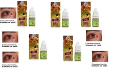 Euphrasia Eye Drops 10ml x 5 Natural Relief for Eye Strain & Vision | Free Ship