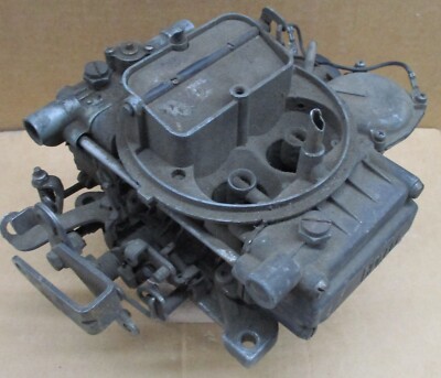 USED 4 BARREL HOLLEY CARBURETOR 8005 1695 600 CFM VACUUM SECONDARY