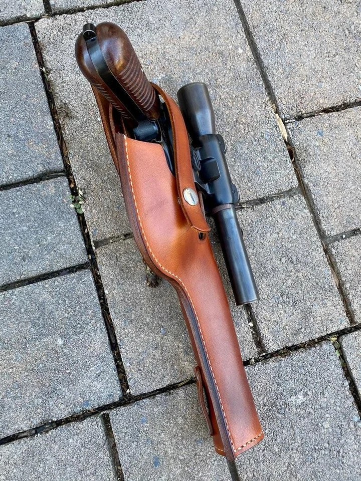 Funda DL-44 Bespin Luke Skywalker ESB, funda para pistola, funda para pistola de cuero solamente Foto 4 de 4