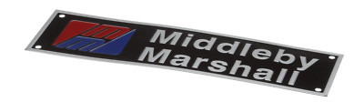 MIDDLEBY PLATE,NAME ''MM'' PS536 PN: 45739