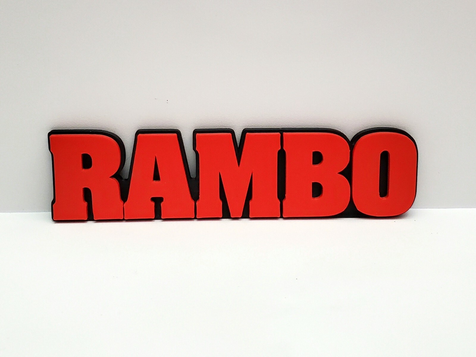 RAMBO Movie Plaque