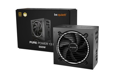 be quiet! Pure Power 13 M 550 Watt Netzteil 80+ Gold ATX 3.1 PCIe5.1 modular