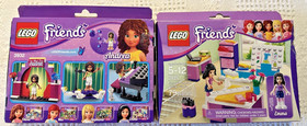 S392-VTG-2 LEGO Friends-3932/Andrea's Stage & 3936/Emma's Fashion Design Studio