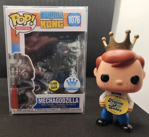 Funko Pop! Movies - Mechagodzilla Funko Shop Exclusive (GITD) w/ Pop Protector