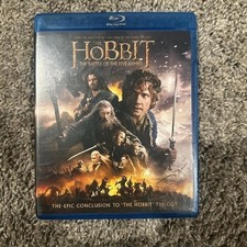 The Hobbit The Battle of the Five Armies Blu-ray DVD 2-Disc Set 2015 PG-13