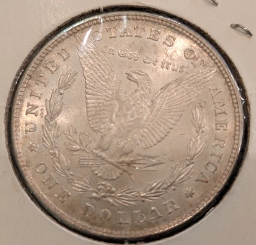 1878 8TF Morgan Silver Dollar-XF/AU Rare Key Date 8 Tail Feathers. 90% Silver
