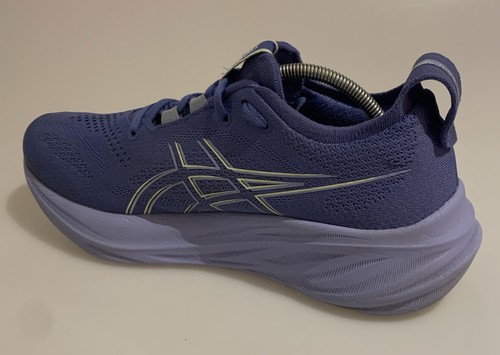 Scarpe da ginnastica donna ASICS Gel-Nimbus 26 running UK 6 MARATONA PALESTRA FITNESS BLU RARE - Foto 5 di 13