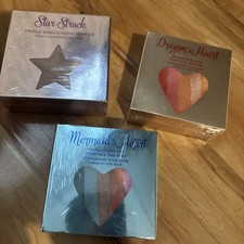 3 Revolution Textmarker Gesicht und Augen, Meerjungfrau & Drachen Herz & Sternschlag 