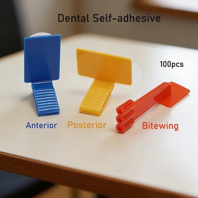 100x Dental Sensor Holder Self-adhesive X-ray Anterior/Posterior/Bitewing block