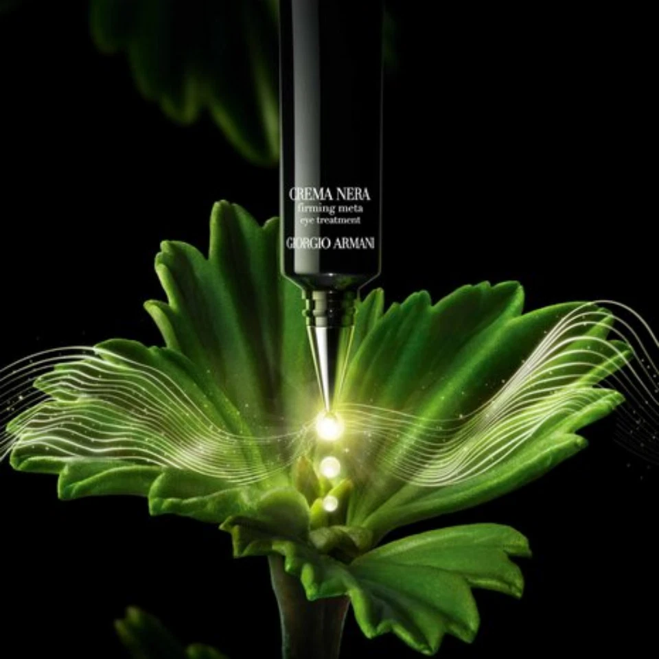 Tratamiento Reafirmante de Ojos Armani Meta Crema Nera 0.67 fl oz/20 ml Nuevo en Caja Foto 2 de 4