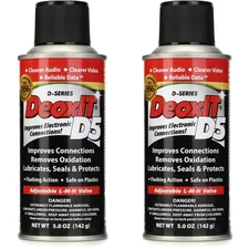 CAIG Laboratories DeoxIT D5 Contact Cleaner 5% Solutions (2 Pack)