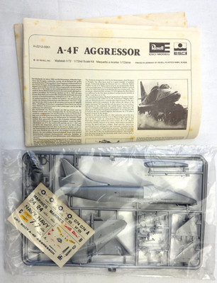 Revell H-2212 1:72 A-4f Aggressor vintage 1980 -039-