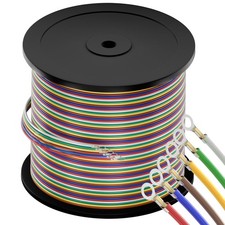 Enough Long 400ft 14 Gauge 6 Way Trailer Wire Cca Bonded Extension Cable Sae
