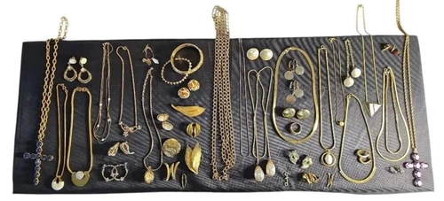 Designer & Vintage Gold-Tone Jewelry Collection Featuring Givenchy, Trifari, Nap