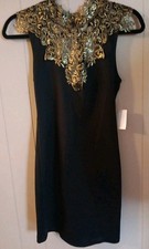 Charlotte Russe "Little Black Dress"  New With Tags SZ  S Washable  Made In USA