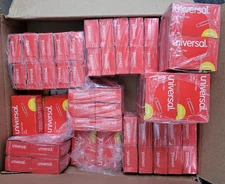 Universal UNV72210 #1 Smooth Wire Paper Clips Silver 10 Boxes of 100 1,000 Clips