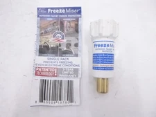 Blue Penguin Freeze Miser Outdoor Faucet Freeze Protector 6000B Brass