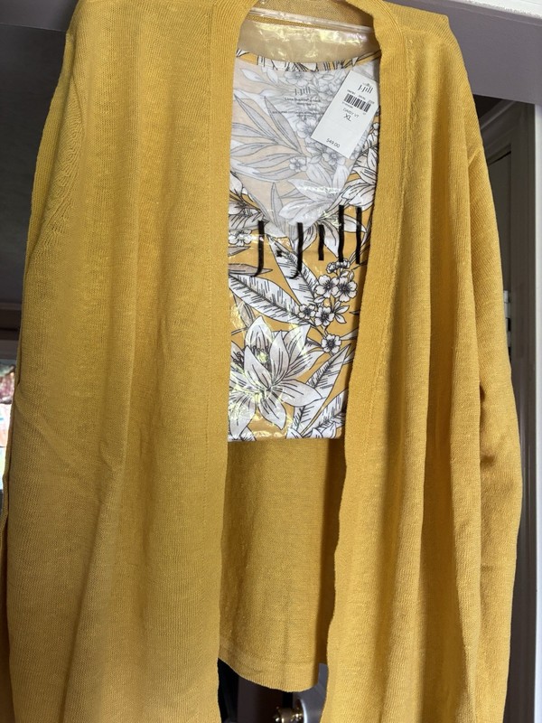 j.jill set cardigan and the top xL