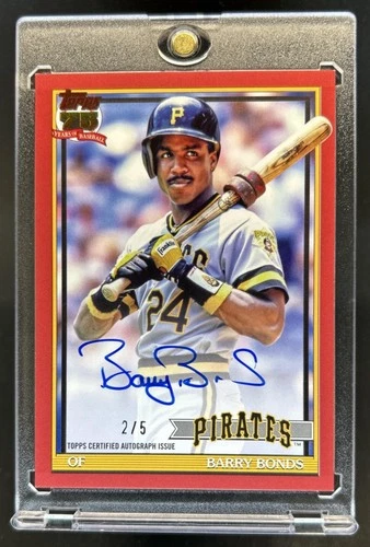 2026 Topps Series 1 Barry Bonds Red Foil (RAW)
