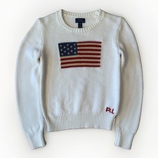 Polo Ralph Lauren American Flag Sweater Youth...