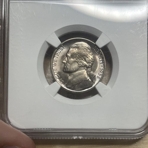 1938-S MS 66 Jefferson Nickel NGC beautiful toning - Picture 2 of 11