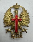 New ListingSpanish Fascist Franco Cap Helmet Insignia Civil War Military Tanker Post WW2