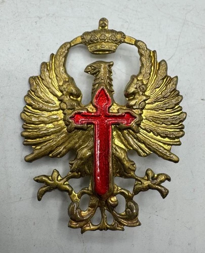 New ListingSpanish Fascist Franco Cap Helmet Insignia Civil War Military Tanker Post WW2