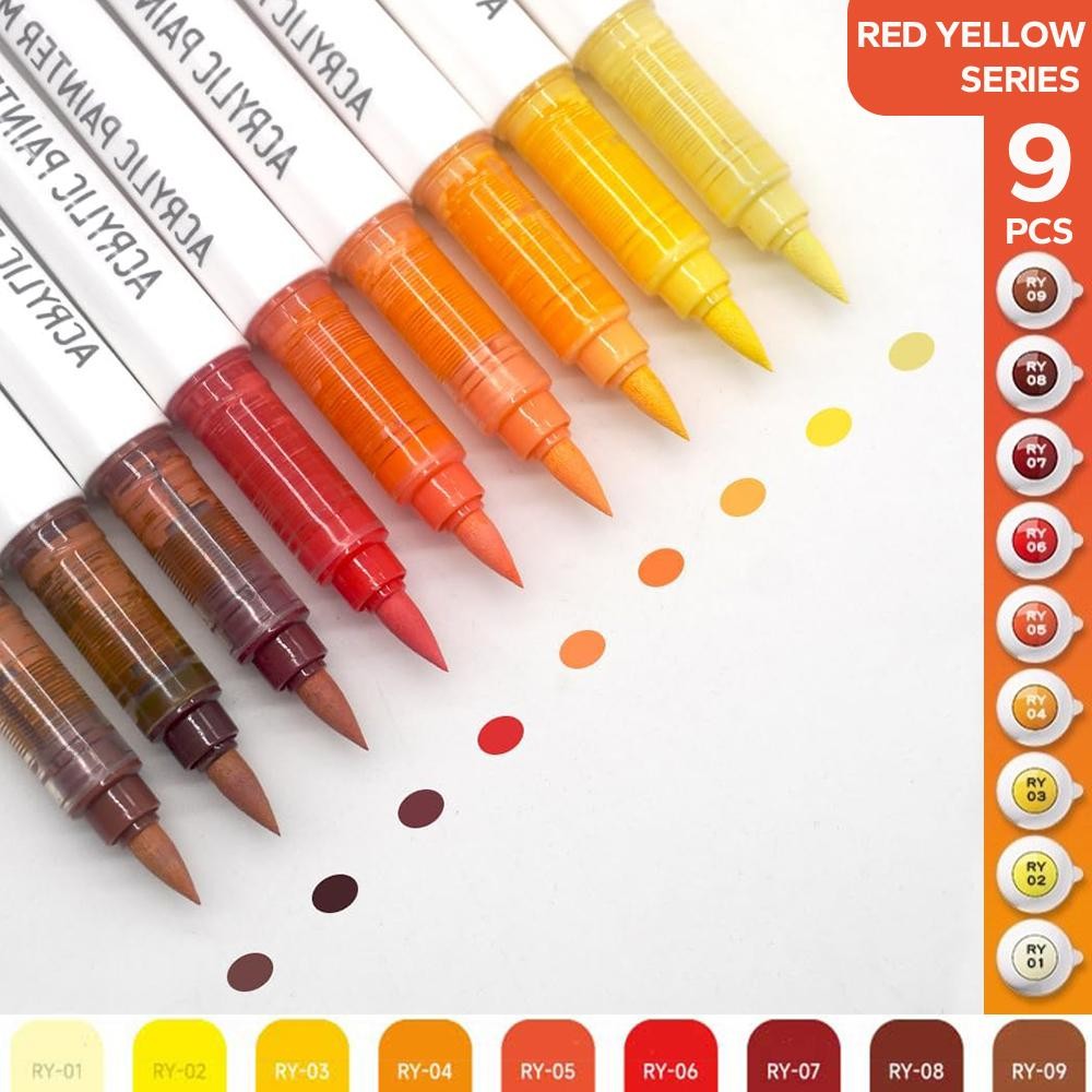 Set Pro Colors With Auto Ink Control For Art Diy