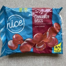 Cinnamon Discs Candies - Red Twist, Wrapped - Candy