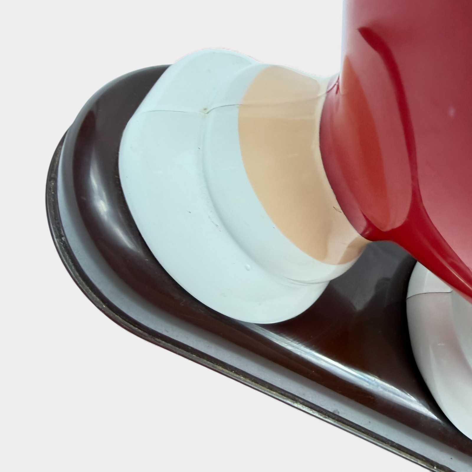 Vintage 1992 Round Red Mars M&M Candy Dispenser 90s M&Ms Americana