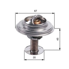 Thermostat Land Rover 88