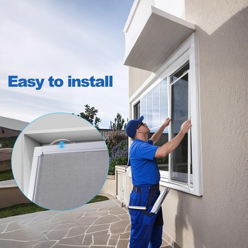 FIFIFO Window Screen Frame Kit 15inX19in Fiberglass Window Screen Replacement... - Picture 3 of 8
