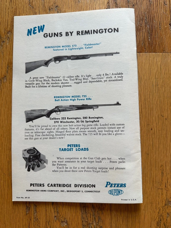 PETERS Cavalcade of American Hunters Sporting Ammunication by Remington Arms - Image 4 of 4